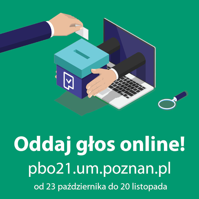 Oddaj głos online na pbo21.um.poznan.pl